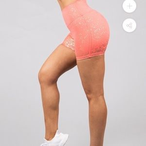 Buffbunny Peach Rosa Shorts